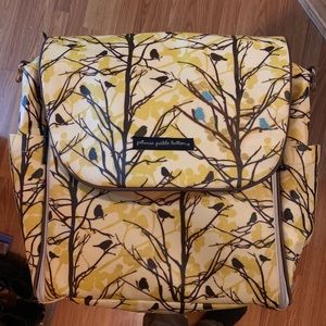 Petunia Pickle Bottom Spring Birds Boxy Baby Bag